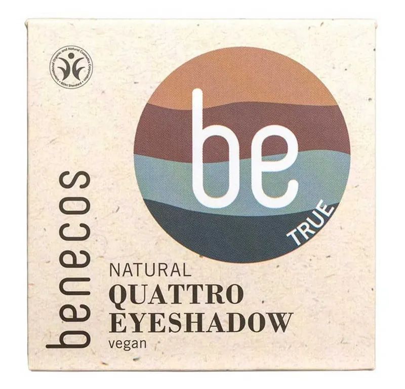 Benecos Benecos Natural Quattro Eyeshadow true blue 8 g – Produktbild 6 von 7