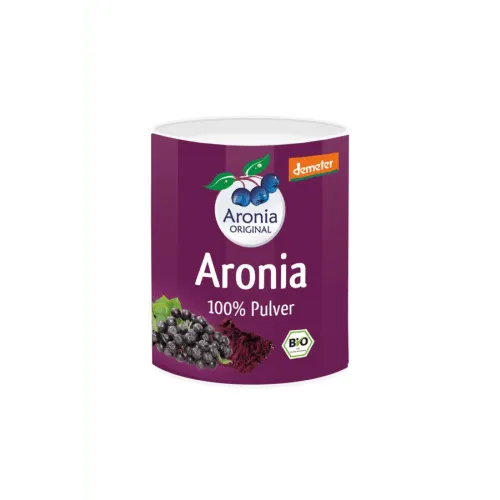 Aronia Original Bio Aroniabeeren Pulver (100g) – Produktbild 1 von 1