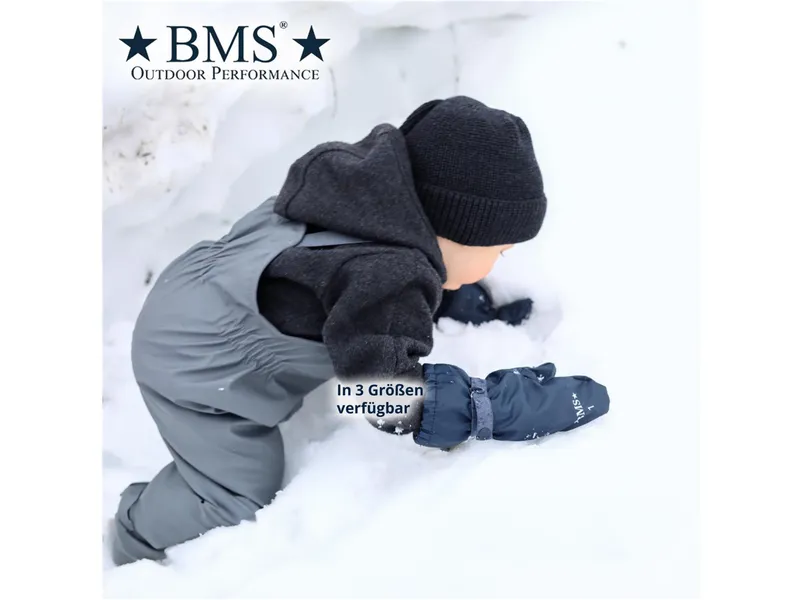 BMS BMS Buddelhandschuhe gefüttert SoftSkin hellblau (5 bis 8 Jahre) mit langem Schaft, Blau, – Produktbild 2 von 2