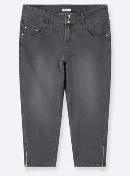 sheego 7/8-Jeans stone-grey-denim – Produktbild 1 von 1