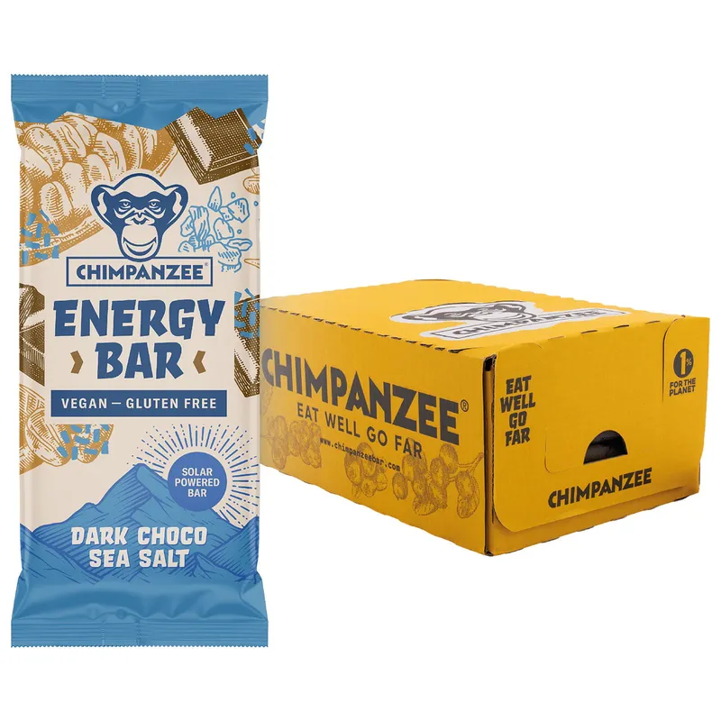 Chimpanzee Chimpanzee Energie-Dark Chocolate & Sea Salt Riegel, Energie Riegel – Produktbild 1 von 1