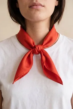 Jyoti - Fair Works Jyoti - Fair Works Seiden-Baumwoll Bandana Dupatti – Produktbild 1 von 1