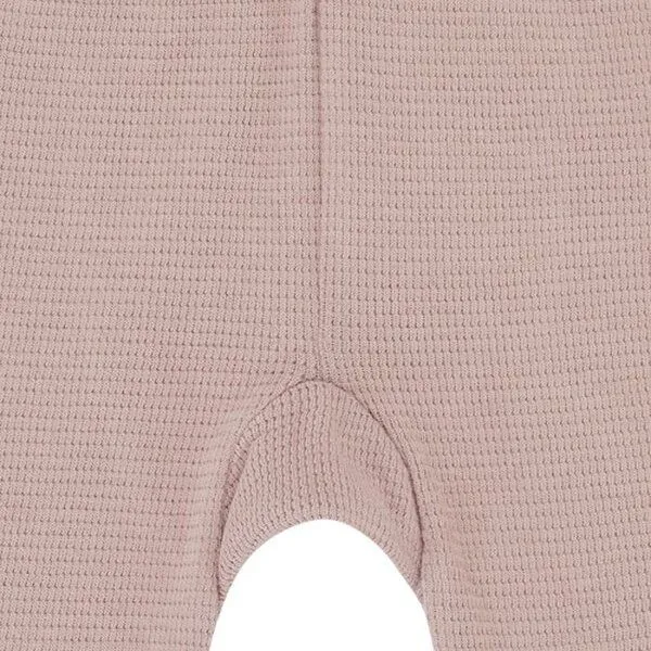 Sense Organics sense-organics KARLI Babyhose Classic Waffel-Jersey von Sense Organics, Rosenholz, – Produktbild 3 von 4
