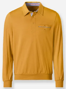 marco donati Langarm-Shirt ocker – Produktbild 1 von 1