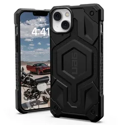 Urban Armor Gear MagSafe-Hülle für Apple iPhone 14 Plus, Urban Armor Gear, Monarch Pro, Schwarz – Produktbild 1 von 1