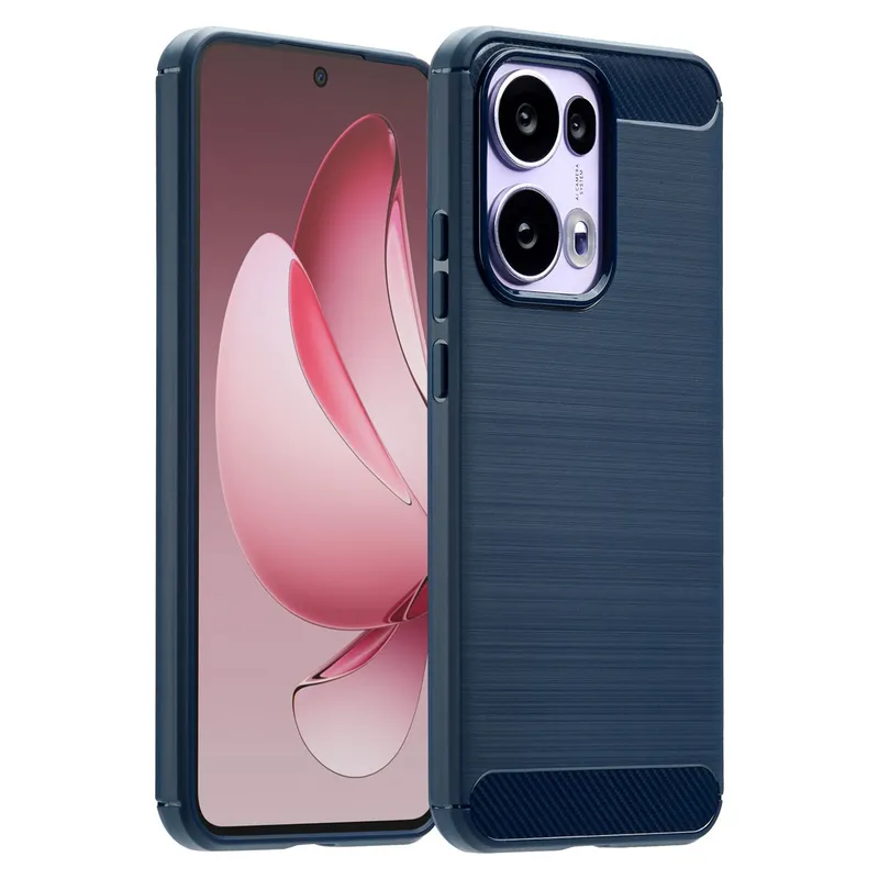 imoshion imoshion Brushed Back Cover für das Oppo Reno 13 Pro, Dunkelblau, – Produktbild 1 von 1