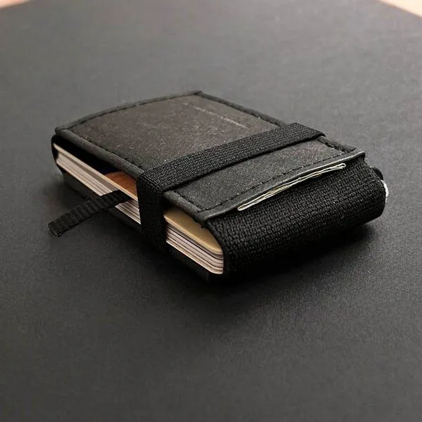 ANDERS & KOMISCH ANDERS & KOMISCH MINI DELUXE Slim Wallet mit RFID Schutz und Münzfach, Schwarz, – Produktbild 3 von 4