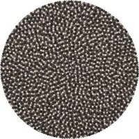 myfelt myfelt Filzkugelteppich rund, 100% Schurwolle, Multifarben (néla), – Produktbild 1 von 1