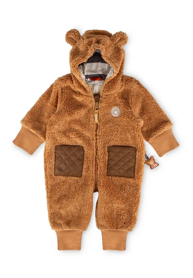 sigikid sigikid Overall Winterbär für Babys Jungen (1-tlg), Braun, – Produktbild 1 von 5