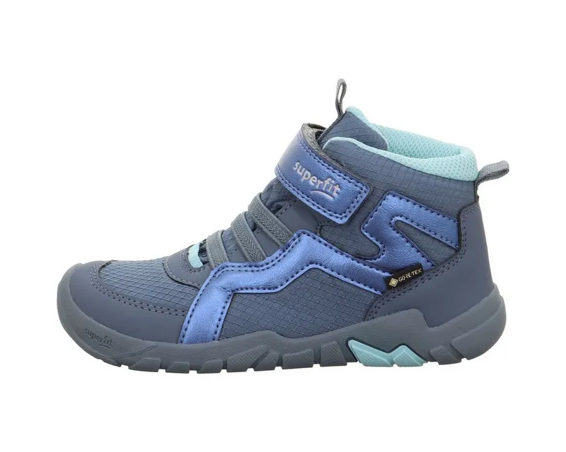 Superfit Superfit Trace Outdoorschuh Sportliche Barfußschuhe für Jungen mit dünner Sohle und coolem, Blau, – Produktbild 1 von 5