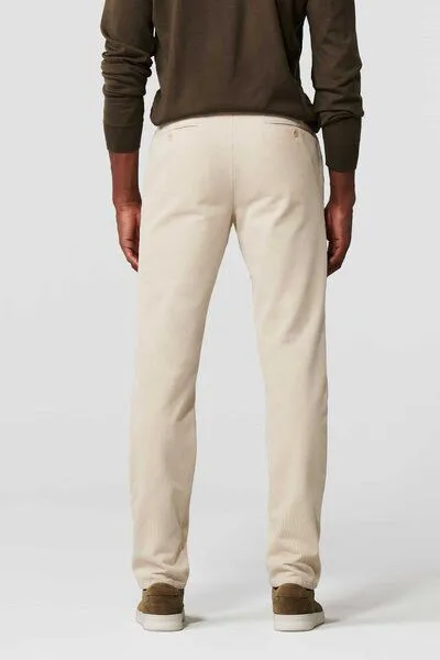 Meyer MEYER Superstretch Premium Cord Chino, Weiß (bernstein), – Produktbild 3 von 4
