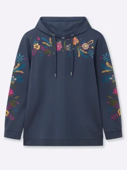 sheego Sweatshirt rauchblau – Produktbild 1 von 1