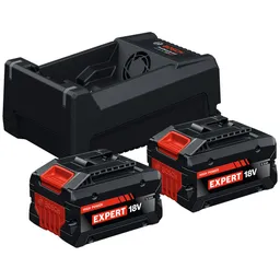Bosch Professional Bosch Professional Bosch Batterie/Ladegerät Set 2x EXBA18V-55 + GAL12V/18V-80, Karton – Produktbild 1 von 1