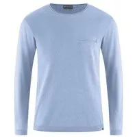 HempAge HempAge Herren Sommer Pullover Hanf/Bio-Baumwolle, Water (blau), – Produktbild 1 von 1