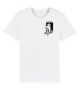 päfjes Husky-Bar mit Schnaps - Brust Motiv - päfjes Fair Wear Männer T-Shirt - White – Produktbild 1 von 1