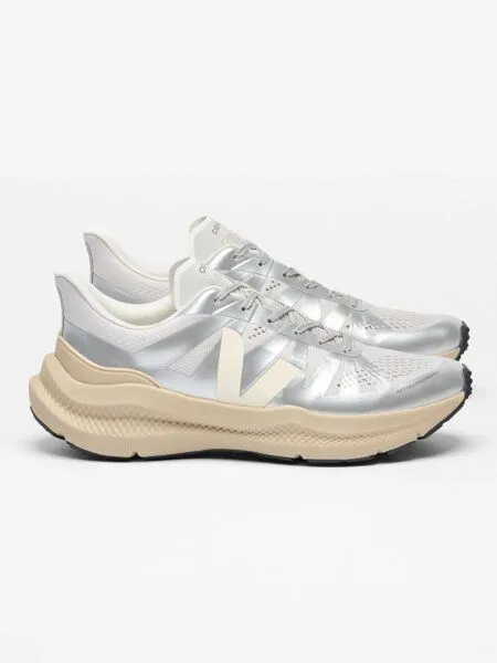 Veja Veja Damen Sneaker Vegan - Condor 3 Advanced Engineered-Mesh, Silver cashew almond (grau), – Produktbild 1 von 4