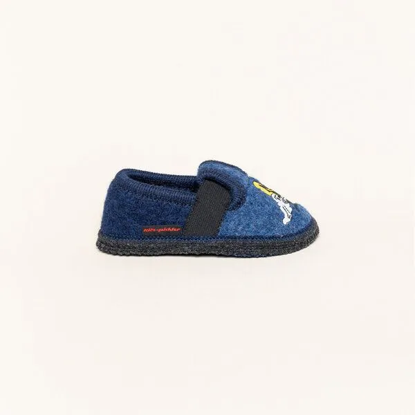 Kitz-Pichler Kitz-Pichler Walkpantoffel LM Bobby Gespenst, Jeansblau, – Produktbild 2 von 4