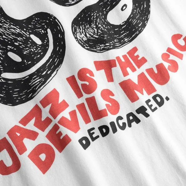 Dedicated DEDICATED T-Shirt Stockholm - Devils Music - aus Bio-Baumwolle – Produktbild 1 von 4