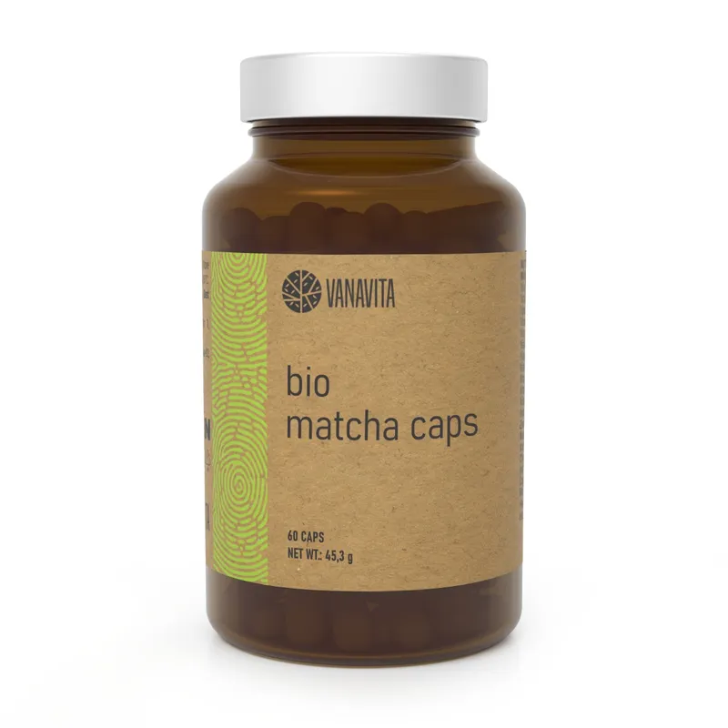 GymBeam Bio VanaVita BIO Matcha 60 Kapseln – Produktbild 1 von 1
