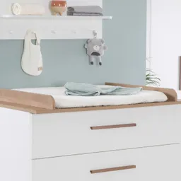 roba Roba Spannbezug für Wickelauflagen 75x85 cm 'Seashells' oyster – Produktbild 1 von 1