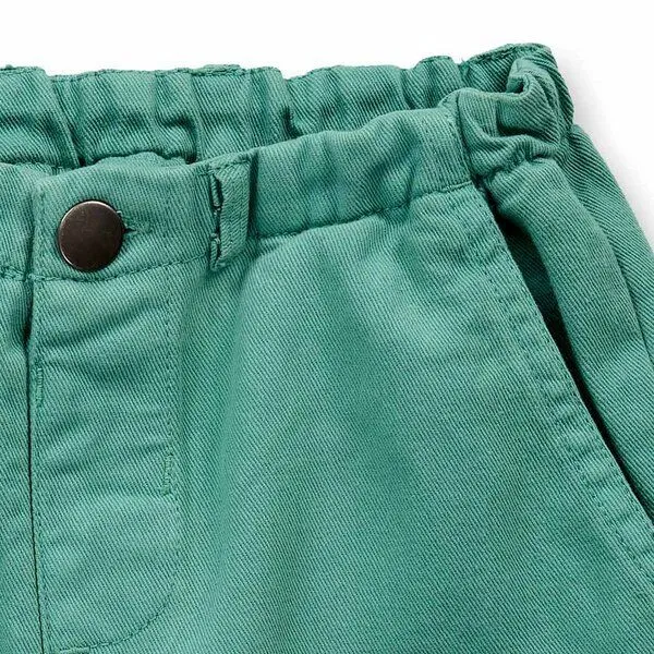Sense Organics Sense Organics Kinder Shorts in smaragdgrün, Modell ULLI, Smaragdgrün, – Produktbild 2 von 4