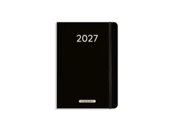 matabooks® matabooks® Kalender 2027 A5 Pro aus Süßgraspapier mit Graspapier-Cover – Jahresplaner Samaya – Farbe: Black – Produktbild 1 von 1