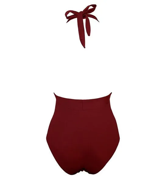 Anekdot Anekdot Badeanzug Lunar, Merlot (red), – Produktbild 2 von 4