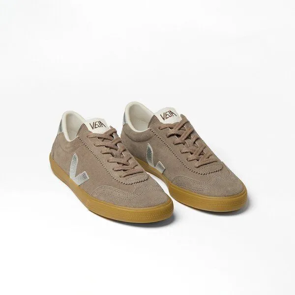 Veja Veja Volley Suede - Moonrock WOMEN, Silver, – Produktbild 2 von 2