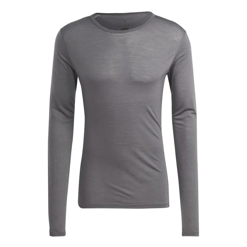 Adidas Unterhemd langarm adidas Xperior Merino 150, Gris, – Produktbild 1 von 1