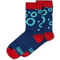Affenzahn Affenzahn Bunte Kinder-Socken – mit Bio-Baumwolle, vegan, Oktopus (blau), – Produktbild 1 von 1