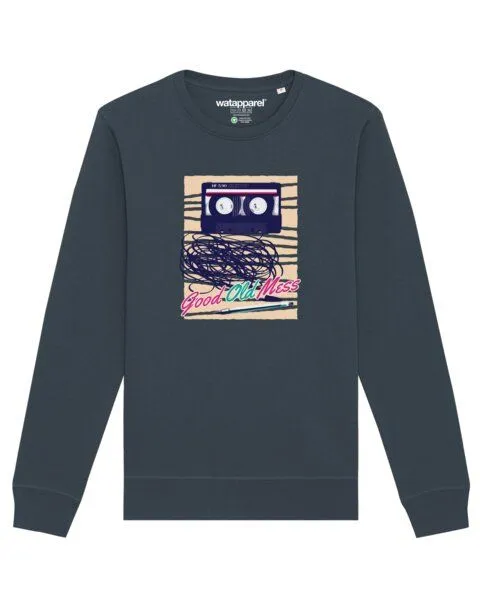 watapparel watapparel Sweatshirt Unisex Good Old Mess, India ink grey, – Produktbild 1 von 4