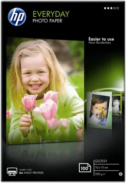 HP HP Everyday Photo Paper - Glänzend - 8 mil - 100 x 150 mm – Produktbild 1 von 1