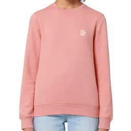Inaska Inaska Herren vegan Sweatshirt Unisex Eco Soft Statement Rosa Creme – Produktbild 1 von 1