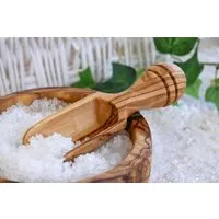Olivenholz erleben Olivenholz erleben Salzschippchen, 9 cm, aus Olivenholz – Produktbild 1 von 1