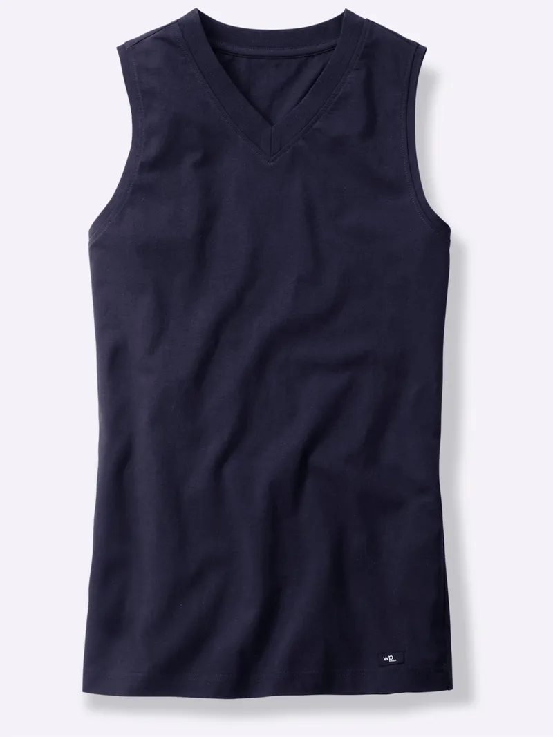 KINGsCLUB Shirt schwarz + grau-meliert + marine, Schwarz + grau-meliert + marine, – Produktbild 1 von 2