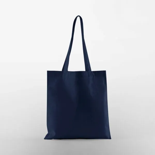 Westford Mill Westford Mill Baumwolltaschen mit langen Henkel, Navy (french), – Produktbild 1 von 2