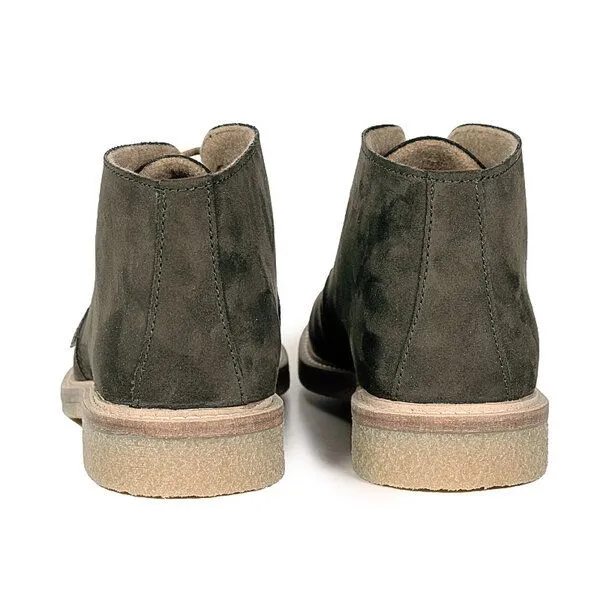 Fairticken Fairticken Vegane Desert Boots Alentejo mit leichter Fütterung in "Suede" Optik, Grün, – Produktbild 4 von 4