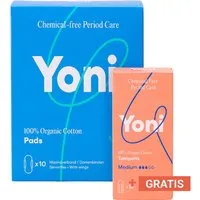 Yoni Yoni Binden "Normal" mit Flügeln 20 Stk. aus Bio-BW + GRATIS Yoni Tampons (medium) 16 Stk. – Produktbild 1 von 1