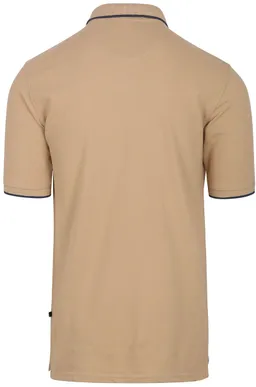 Suitable Suitable Respect Poloshirt Tip Ferry Beige - Größe L – Produktbild 1 von 1