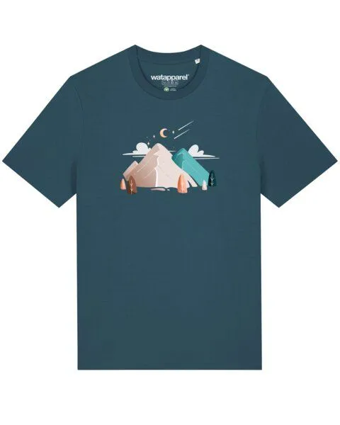watapparel watapparel T-Shirt Unisex Night & Clouds, Stargazer, – Produktbild 1 von 3