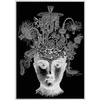 HANDGEDRUCKT HANDGEDRUCKT "Viva la Fantasia" A2 Hand-Siebdruck-Poster – Produktbild 1 von 1