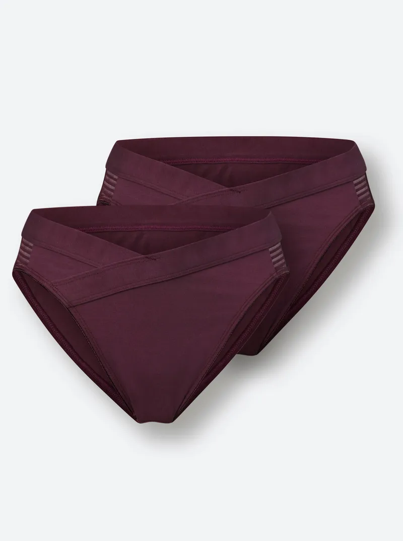 wäschepur Jazzpants burgund, Burgund, – Produktbild 2 von 2