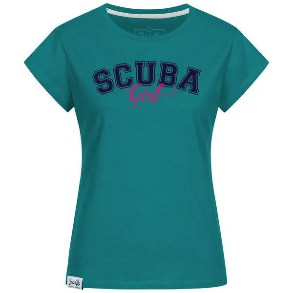 Lexi&Bö Lexi&Bö SCUBA Girl T-Shirt Damen, Blue coral(grün), – Produktbild 1 von 1
