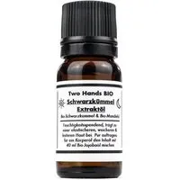 Two Hands BIO Two Hands BIO Schwarzkümmelextraktöl mit Bio-Schwarzkümmel & Bio-Mandelöl - 10 % Extrakt - Bio Vegan – Produktbild 1 von 1