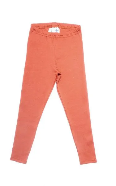 Leela Cotton Leela Cotton Baby Kinder Leggings Bio-Baumwolle Unisex 2051, Tabasko, – Produktbild 2 von 2