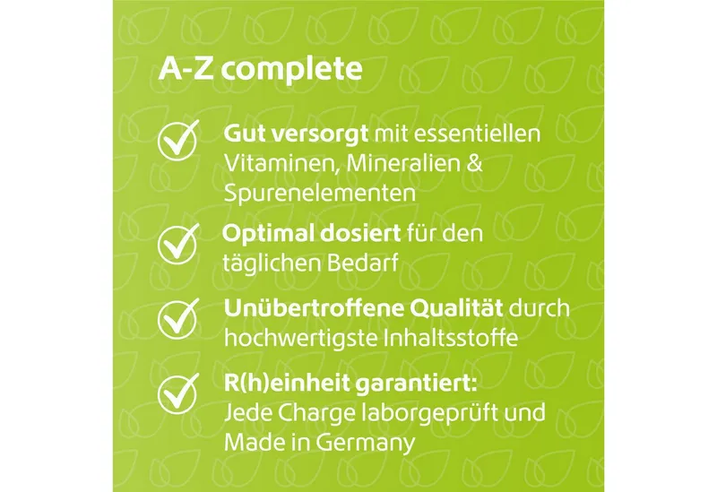 R(h)ein Nutrition R(h)ein Nutrition A-Z Complete Kapseln – Produktbild 4 von 5