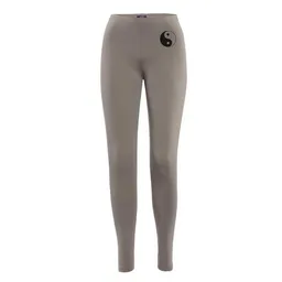 HANDGEDRUCKT HANDGEDRUCKT Leggings aus Biobaumwolle " YingYang" – Produktbild 1 von 1