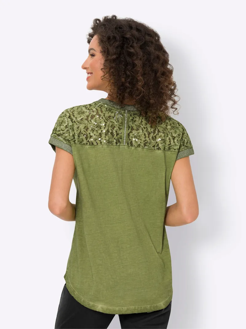 heine Kurzarmshirt schilf, Schilf, – Produktbild 2 von 2