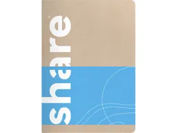 Share share Notizheft DIN A6 kariert, pastellblau – Produktbild 1 von 1