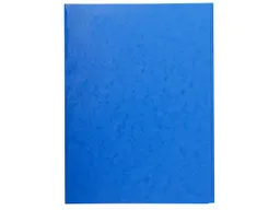 Exacompta 25 Exacompta Sammelmappen, Colorspan-Karton, 390 g/m², DIN A4, 3 Klappen, blau – Produktbild 1 von 1